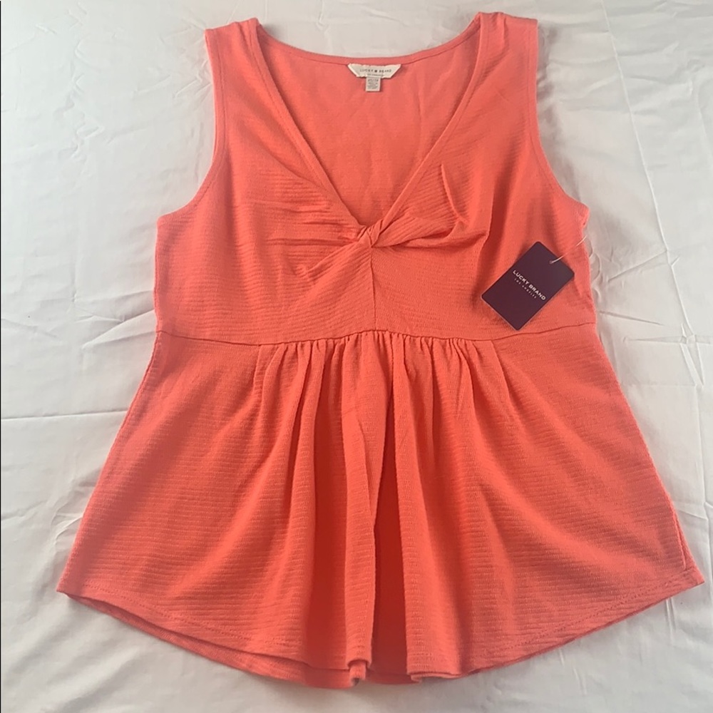 Lucky Brand V neck tank